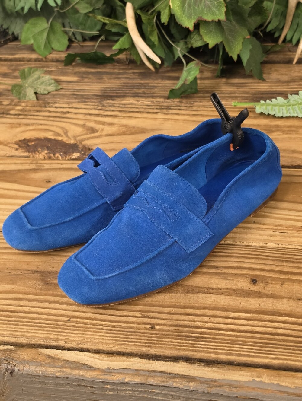 Ivanka Trump | Shoes | Loafers Electric Cobalt Blue Suede Womens size 10 Comfort